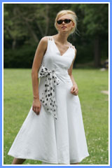 Bluesuits Italian Linen/Viscose Long dress