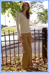 Bluesuits Boot-Leg Cotton Pants